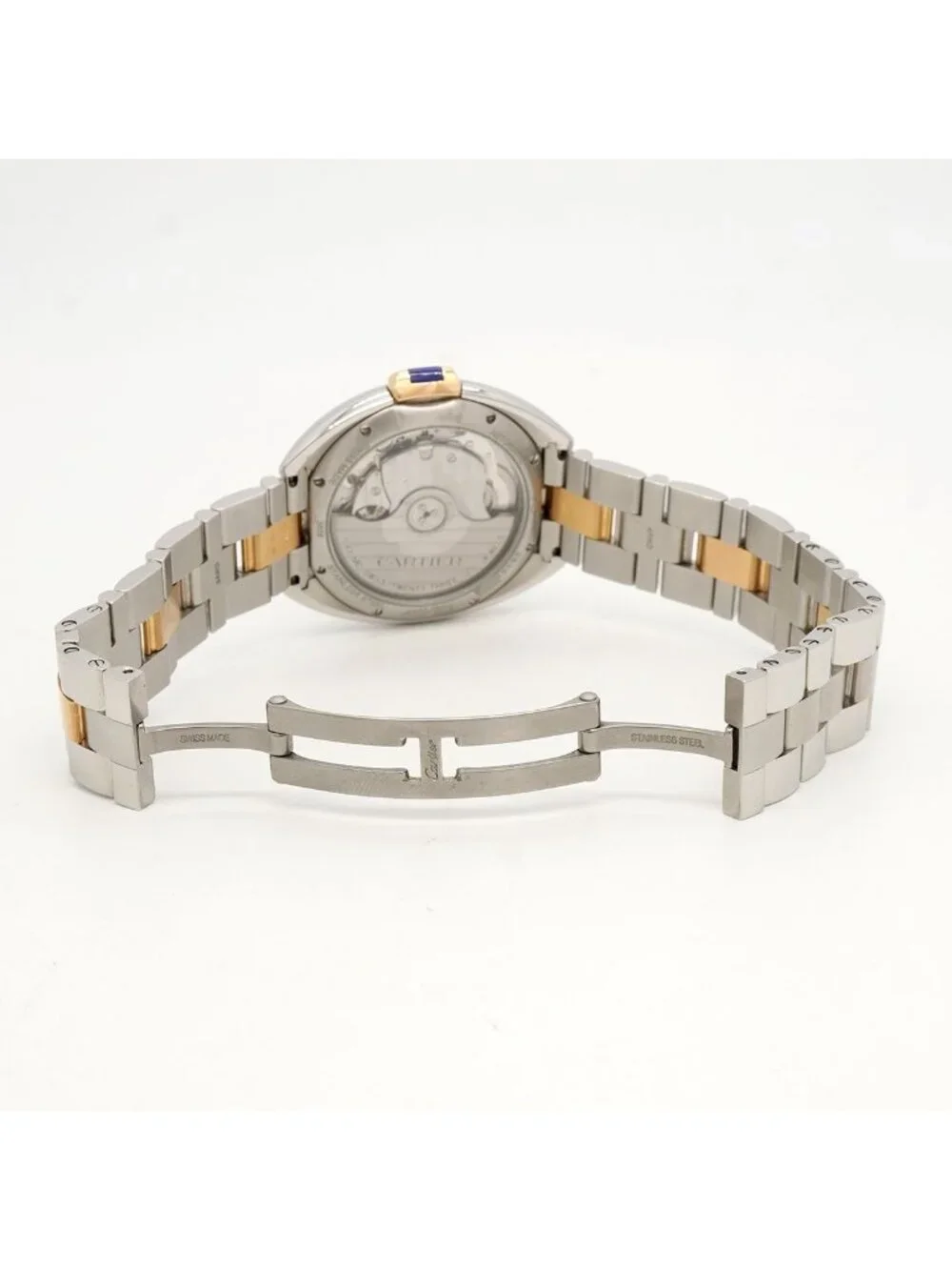Cartier Cle de Cartier 2 Silver Dial Watch Boys